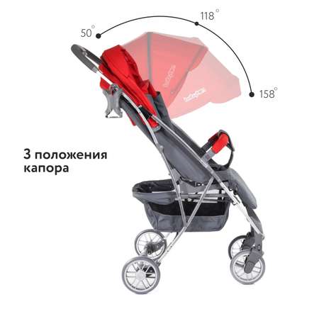 Коляска прогулочная Babyton Active Red