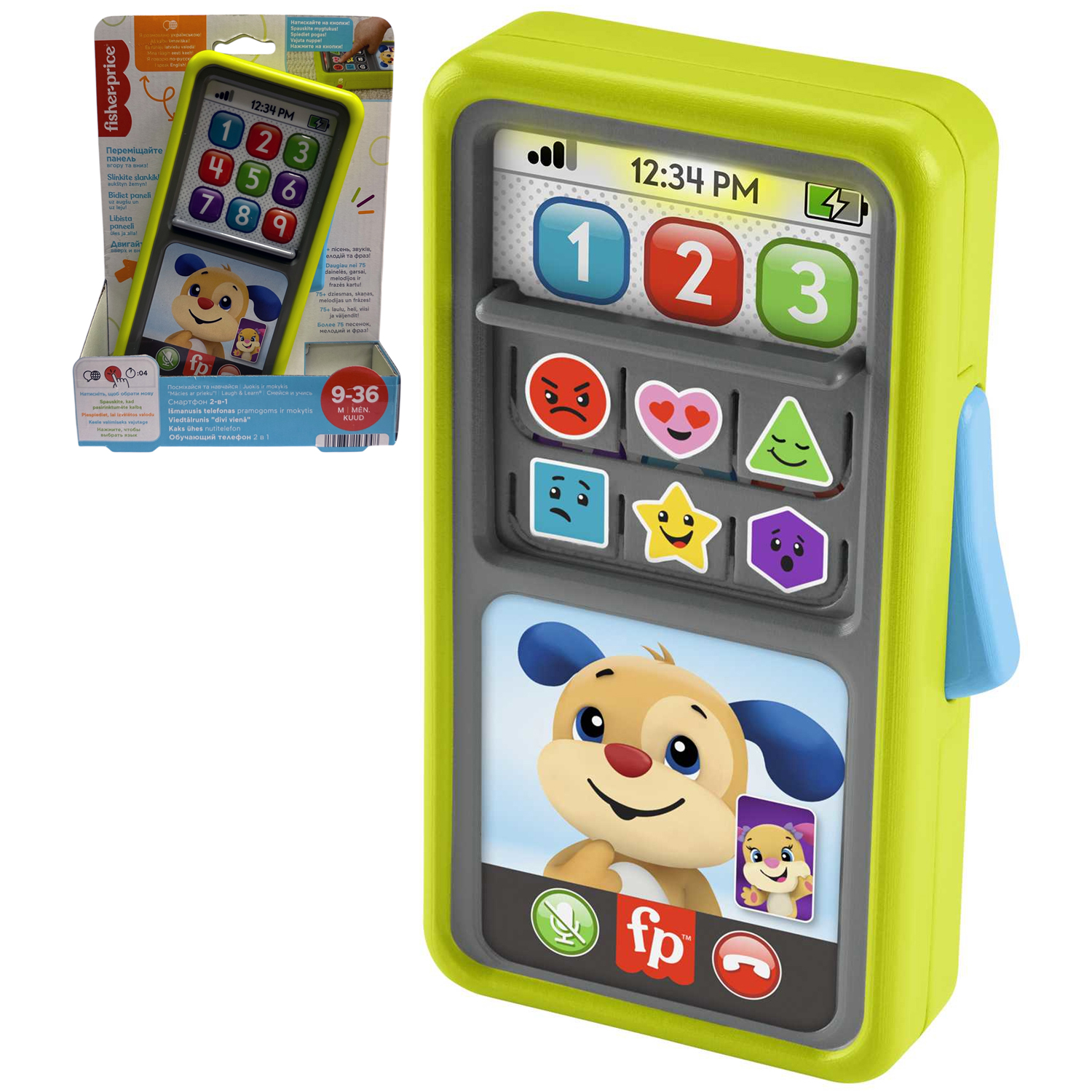 Интерактивная игрушка Fisher Price Смейся и учись - фото 1