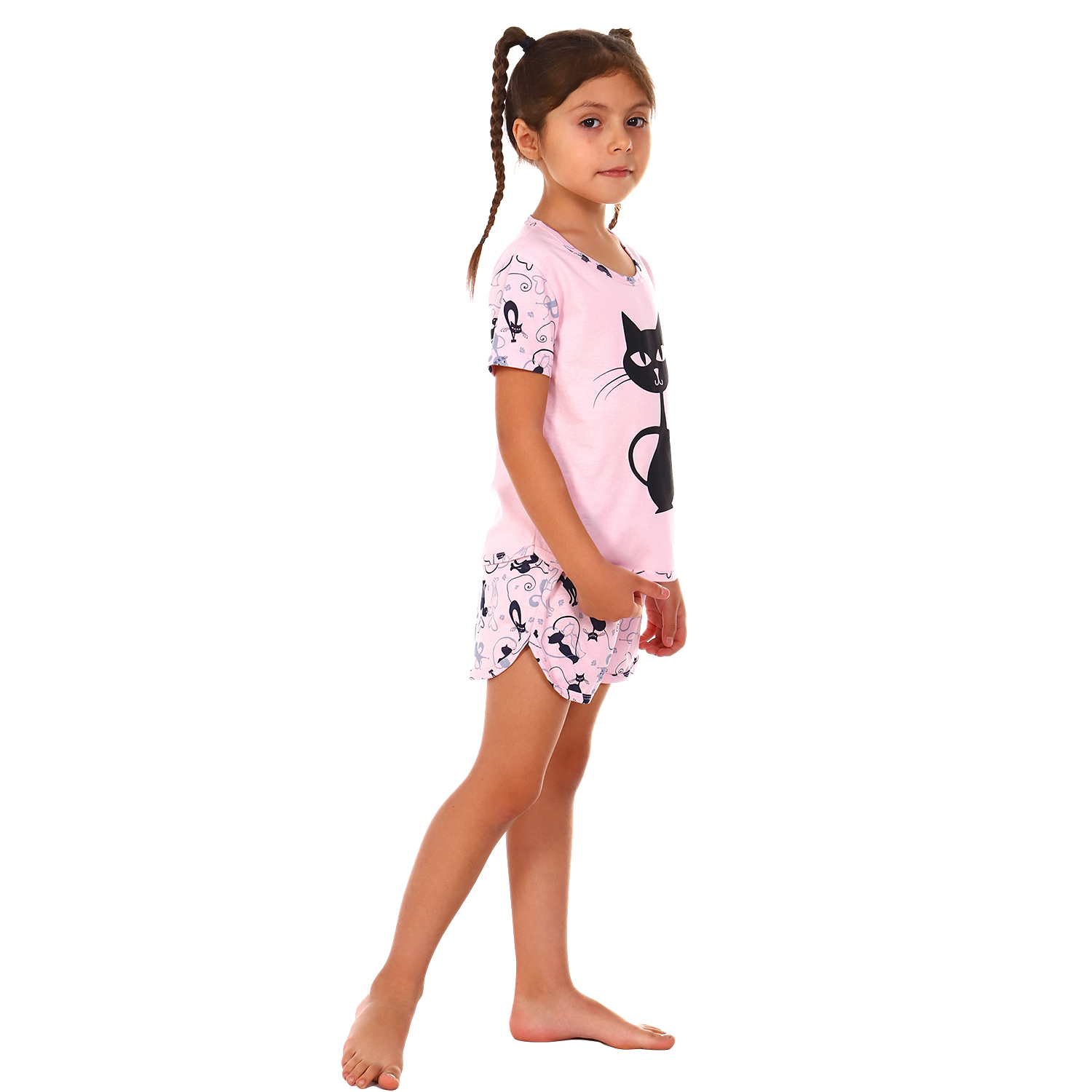 Пижама Детская Одежда 004К8/розовый4 - фото 3