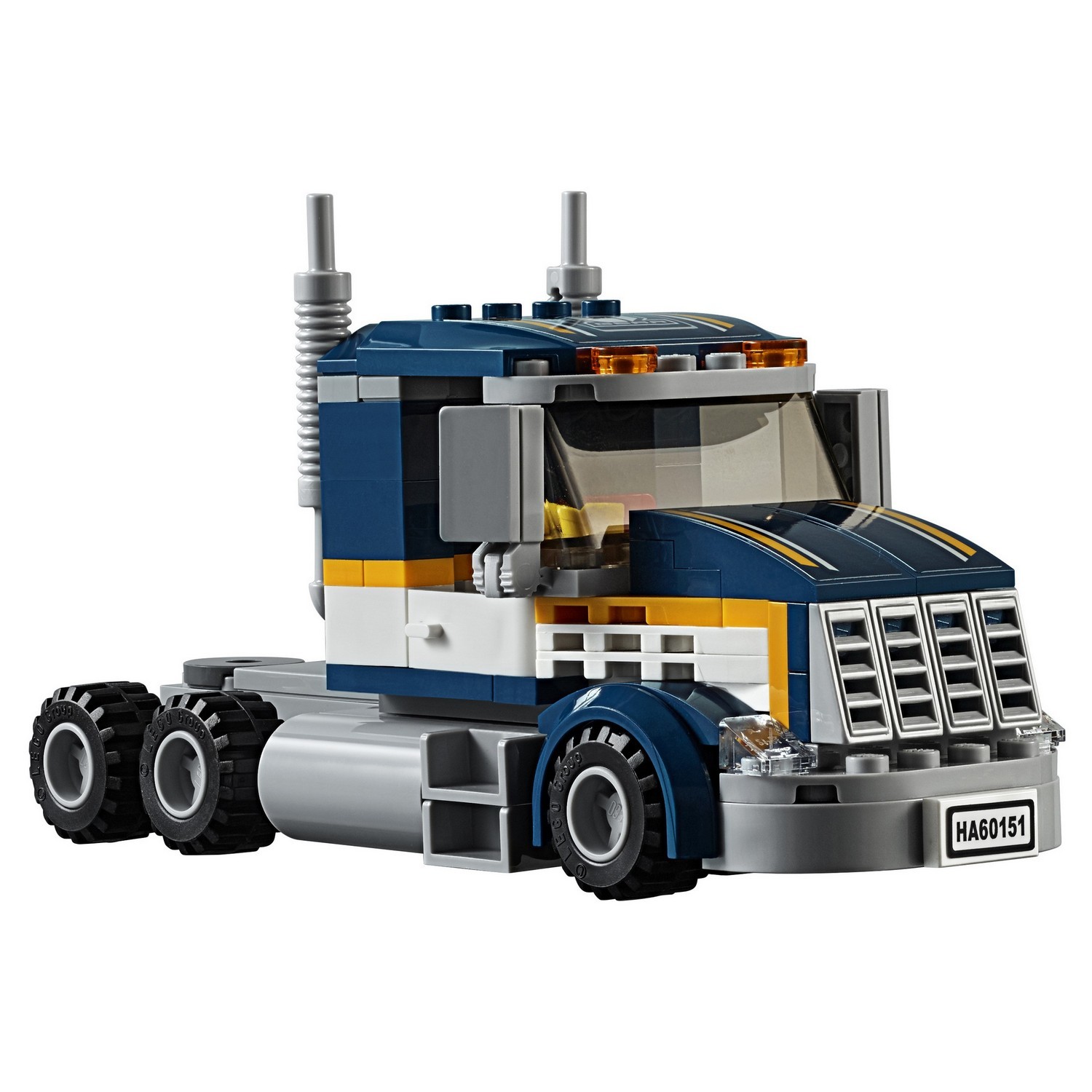 Конструктор LEGO City Great Vehicles Грузовик для перевозки драгстера (60151) - фото 12