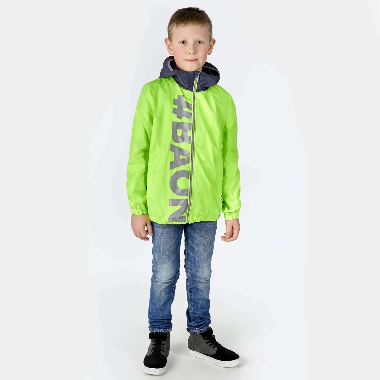 Ветровка Baon BK600001 / NEON LIME - фото 1