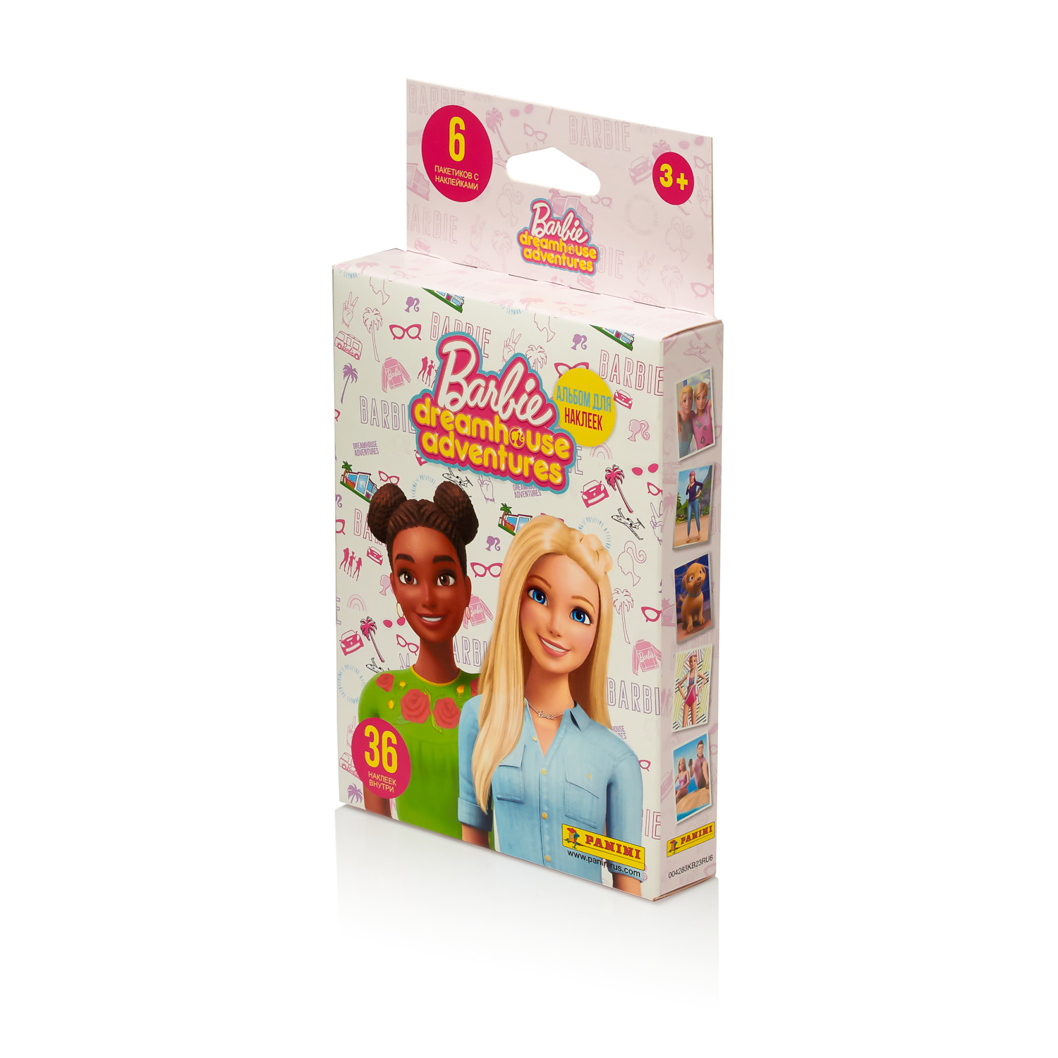 Наклейки коллекционные Panini Барби Barbie Приключения в доме мечты 6  пакетиков в эко-блистере