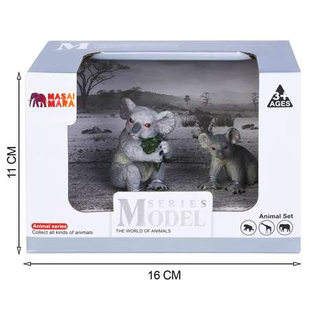 Набор фигурок Masai Mara Семья коал Мир диких животных MM211-136