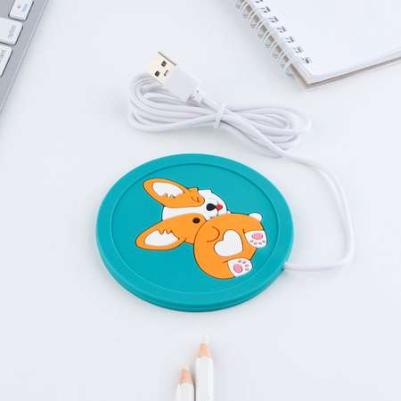 Подогреватель Like Me для кружки USB «Корги» 10х10 см