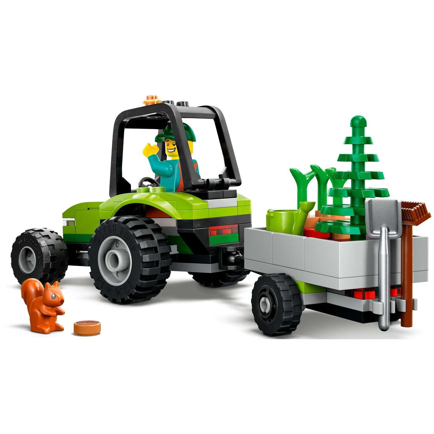 Конструктор LEGO Парковка трактора 60390 - фото 3
