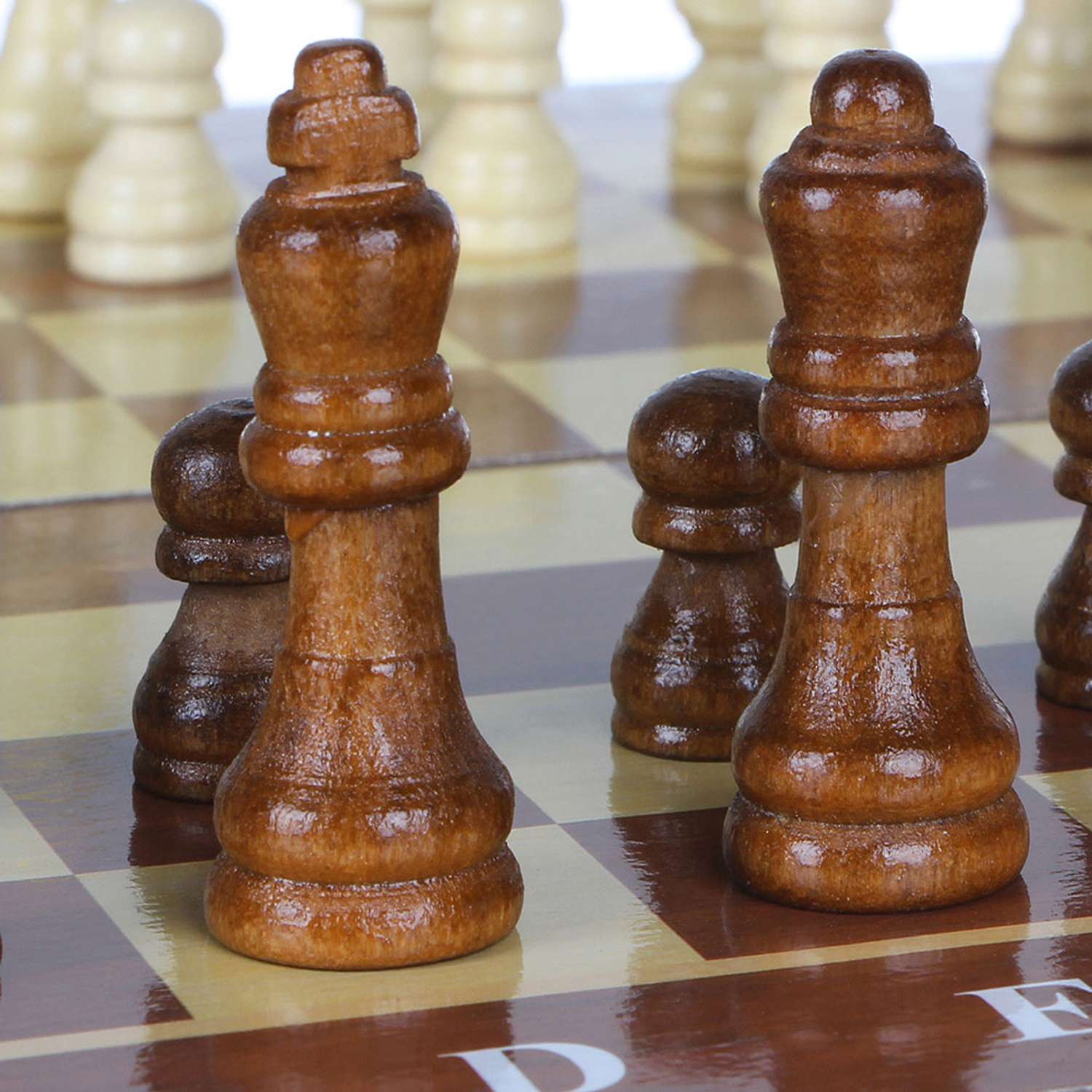 Набор игр 3 в 1 Игроленд  шашки шахматы нарды - фото 4