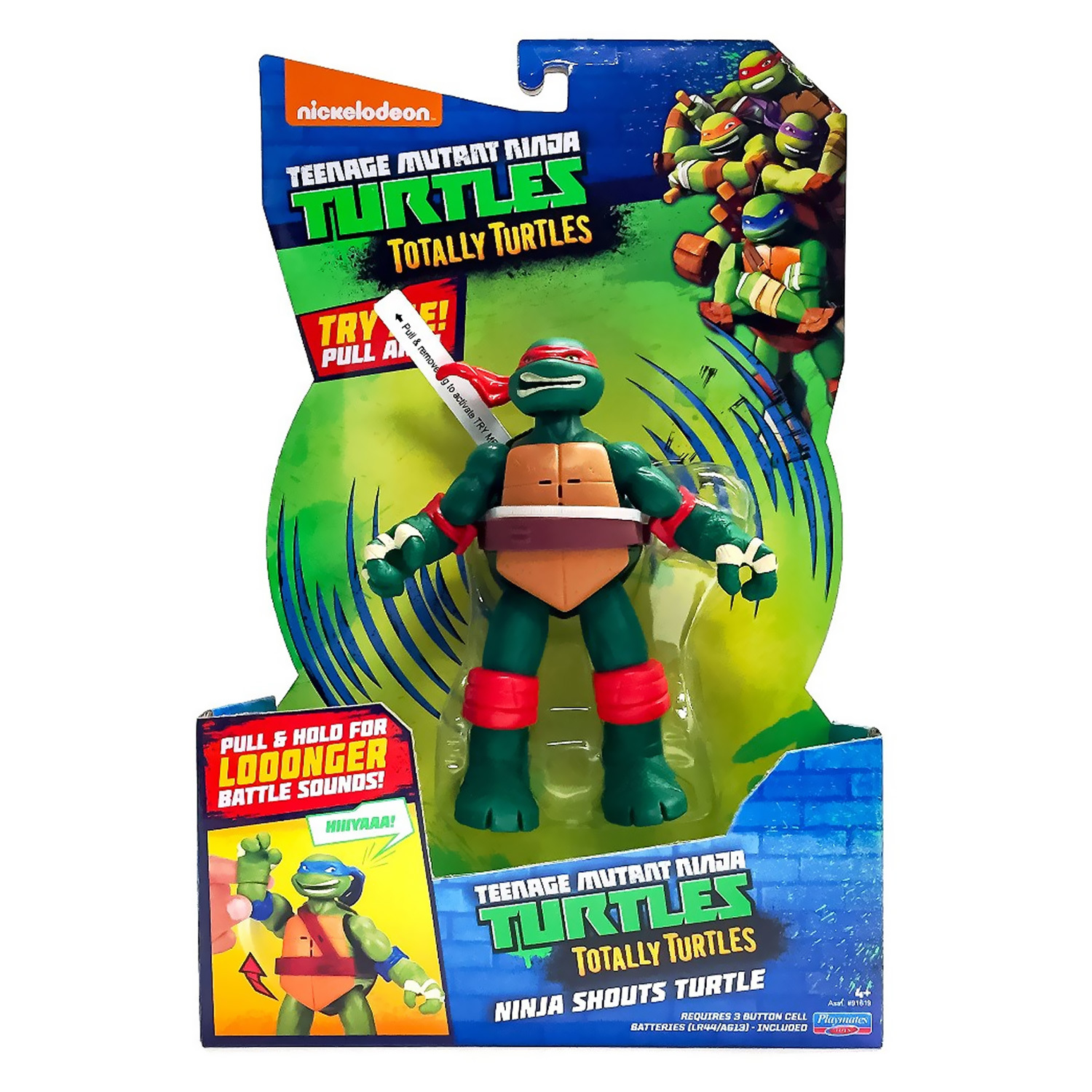 Фигурка Ninja Turtles(Черепашки Ниндзя) Раф клич 91676 купить по цене 99 ₽  в интернет-магазине Детский мир