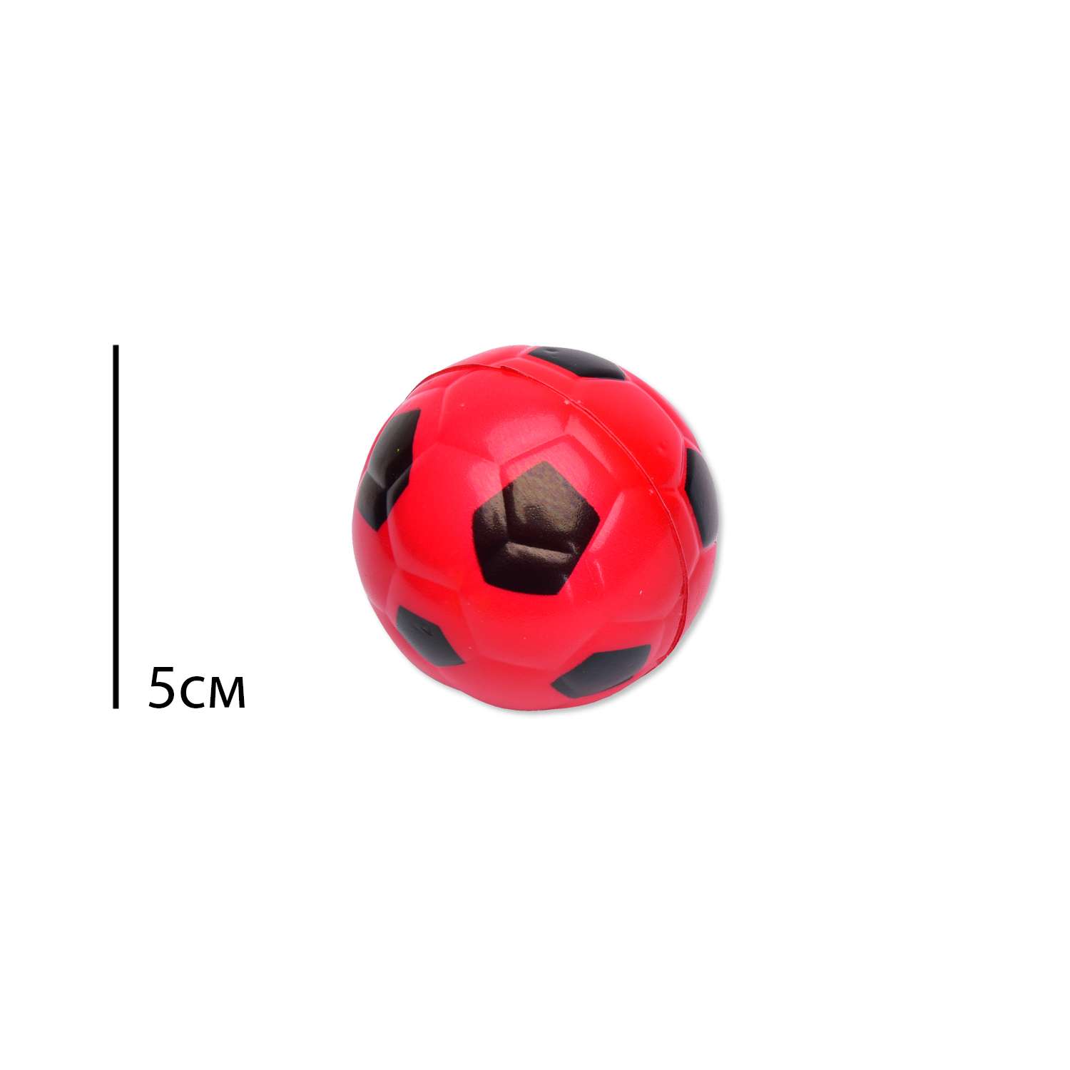 Мячик 1TOY PU цветной в ассортименте - фото 2