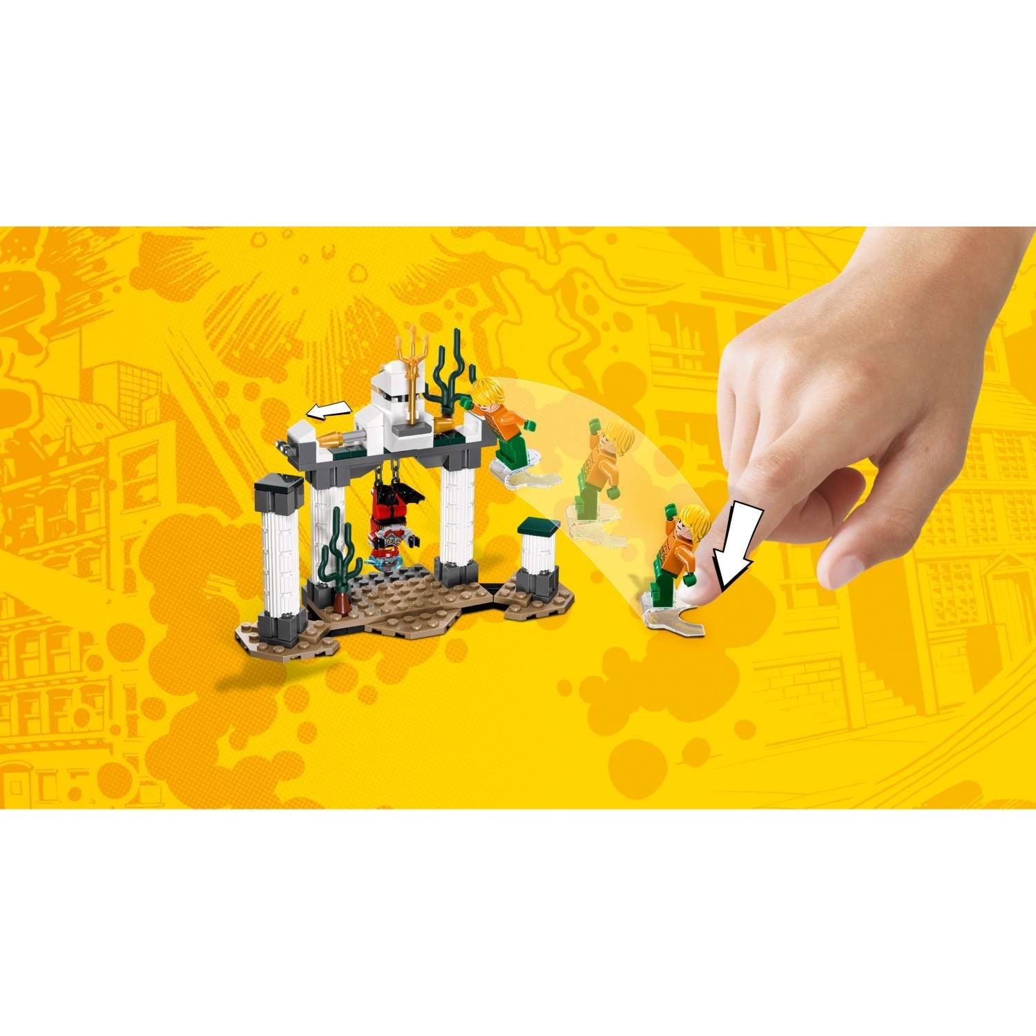 Конструктор LEGO Super Heroes Глубоководная атака Черного Манта (76027) - фото 7
