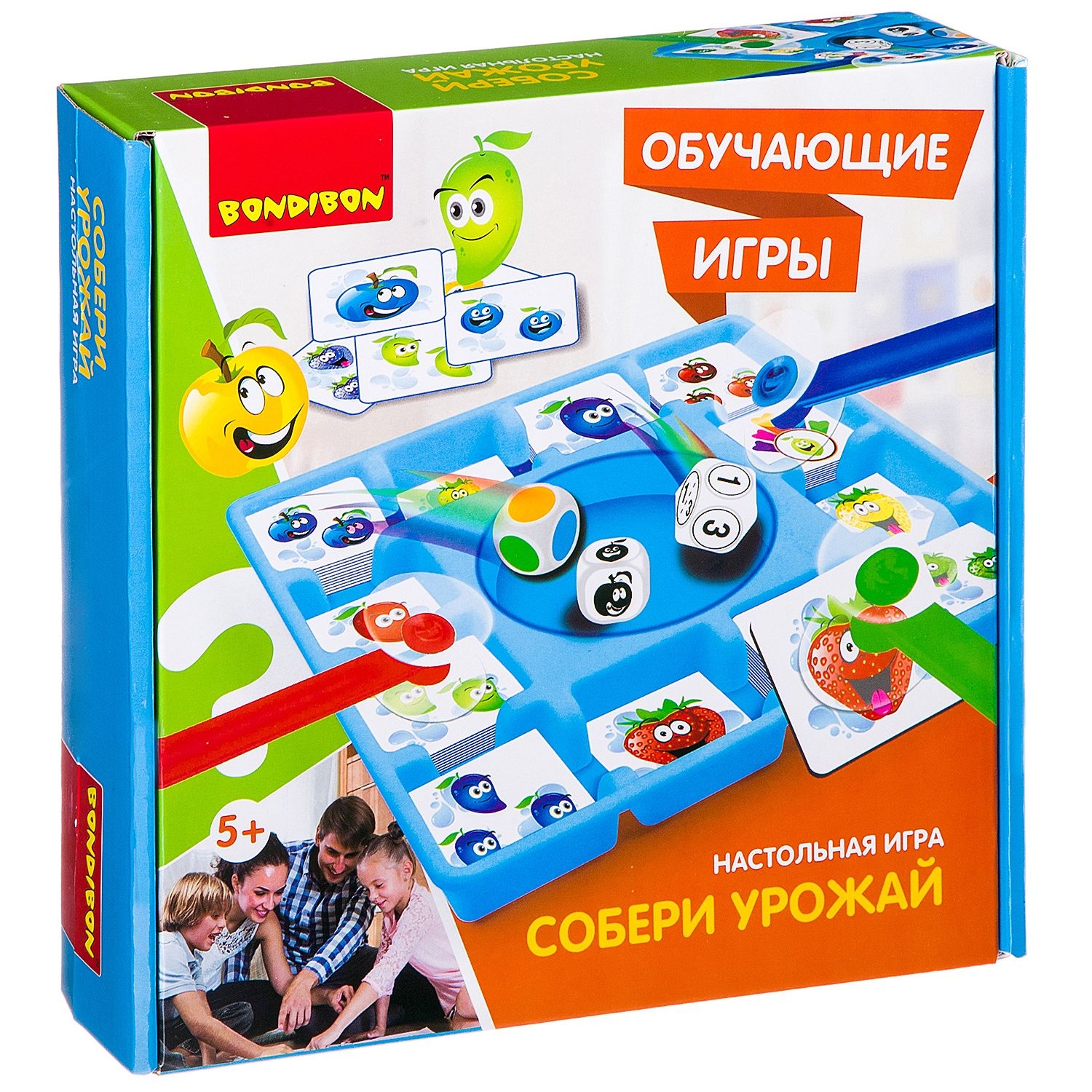 Игра обучающая Bondibon Собери урожай ВВ2416 купить по цене 1749 ₽ в  интернет-магазине Детский мир