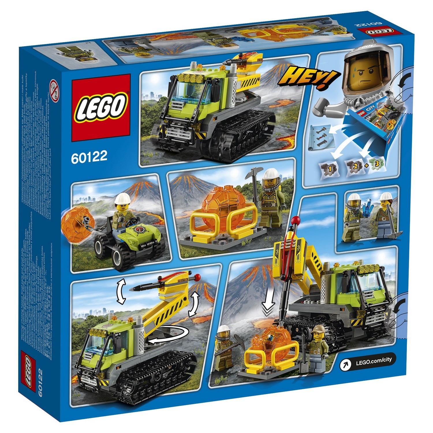 LEGO City Volcano Explorers 60122 2499