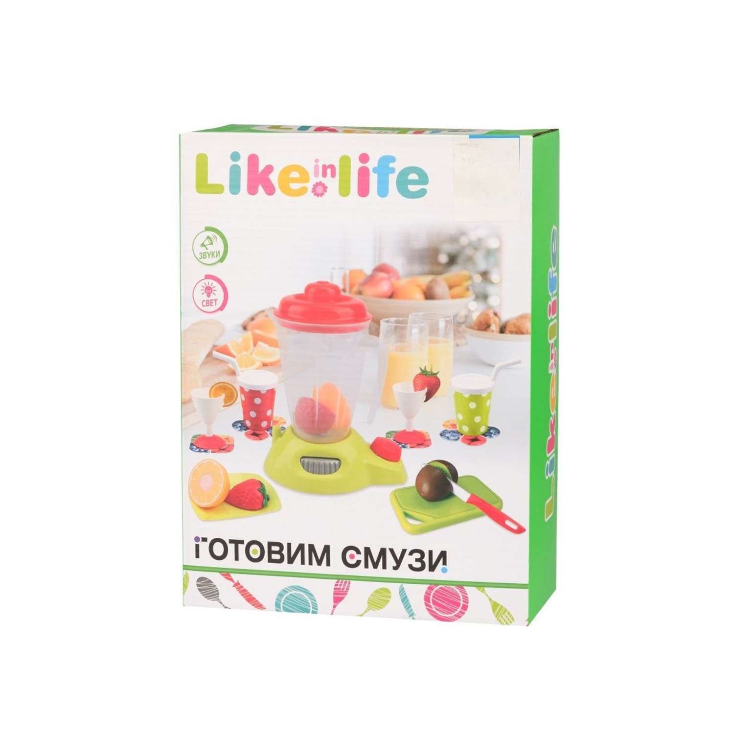 Детская посуда игрушечная HUADA набор для готовки с фруктами - фото 7