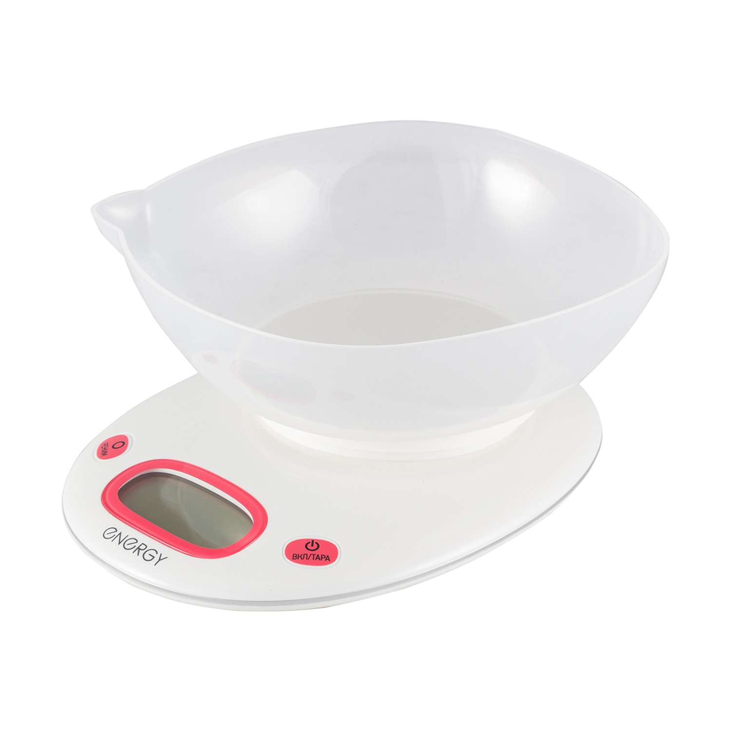 Весы кухонные электронные Energy EN-431 до 5 кг белые - фото 1