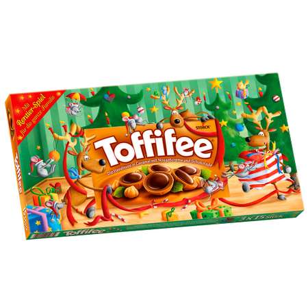 Набор конфет Toffifee Полярный медведь/Санта /Олень в ассортименте 375г