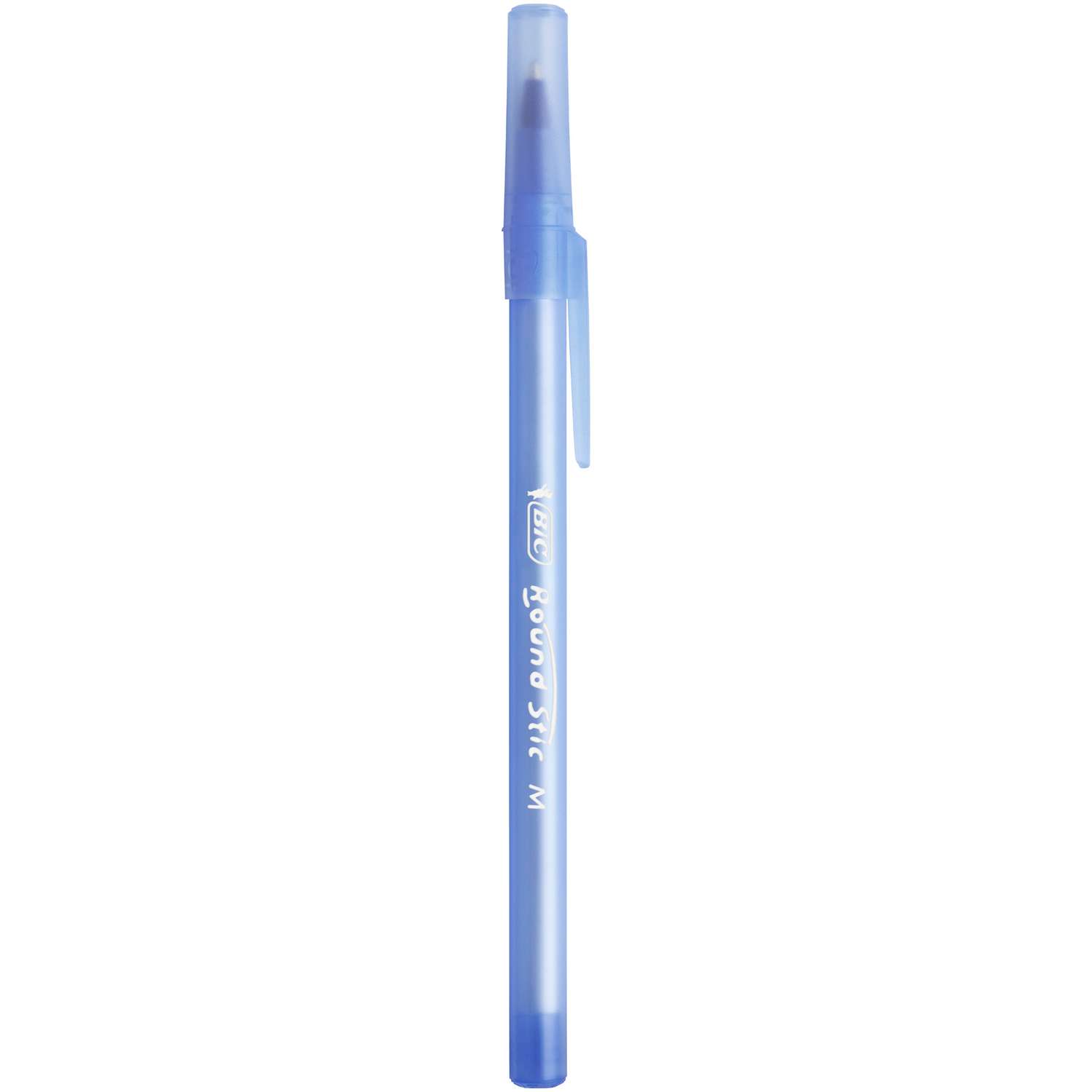Ручка BIC Round Stic Синяя - фото 1
