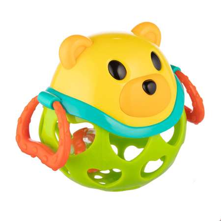 Игрушка Canpol Babies Мишка с погремушкой интерактивная Зеленая