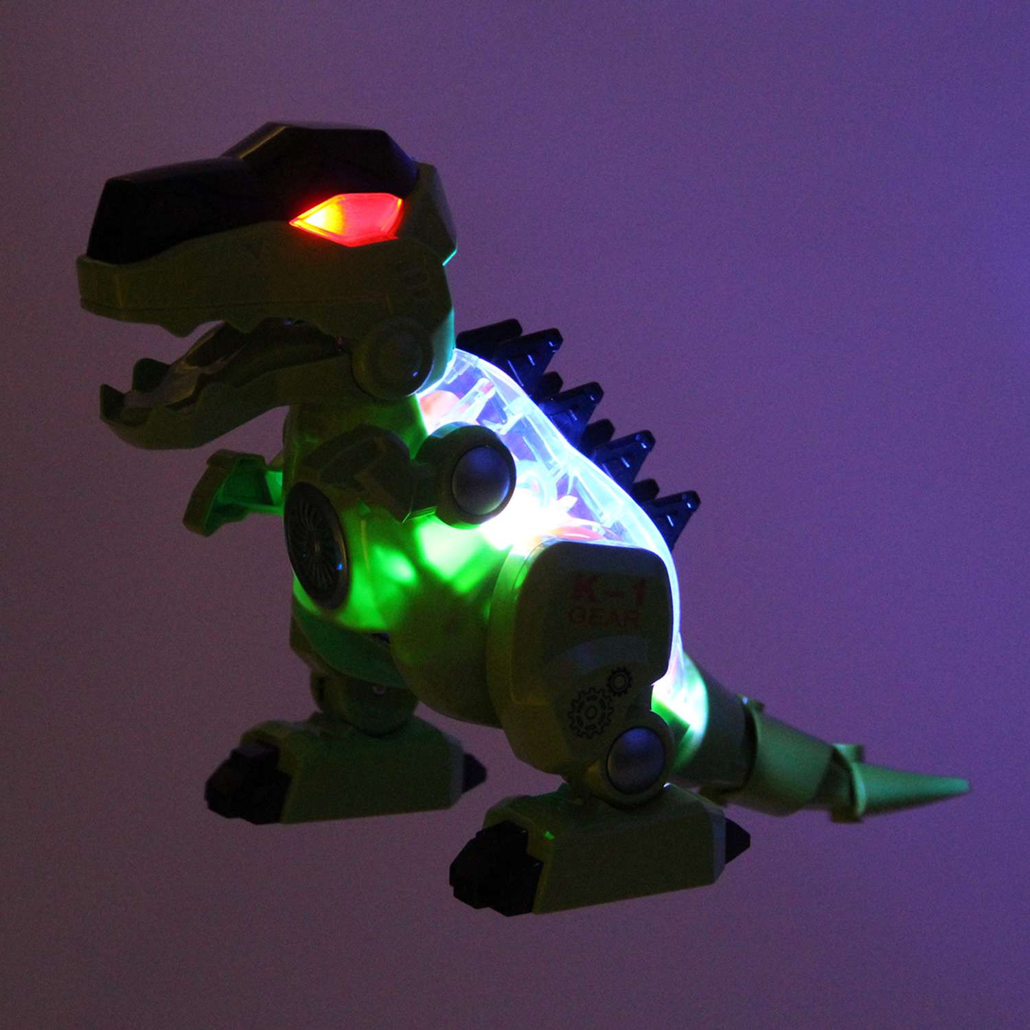 Динозавр робот Veld Co со светом и звуком - фото 2