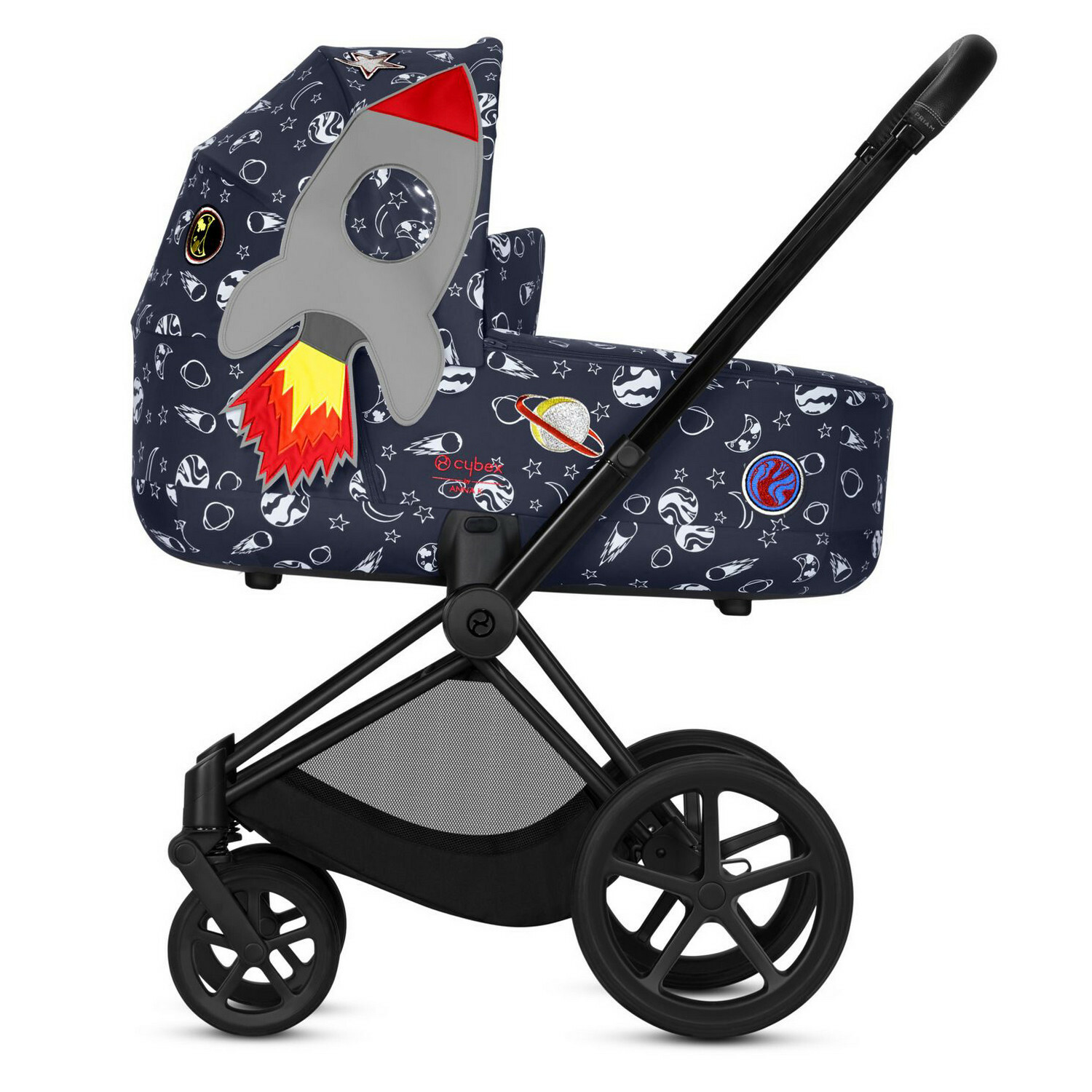 Рама для коляски Cybex Priam III Matt Black - фото 4