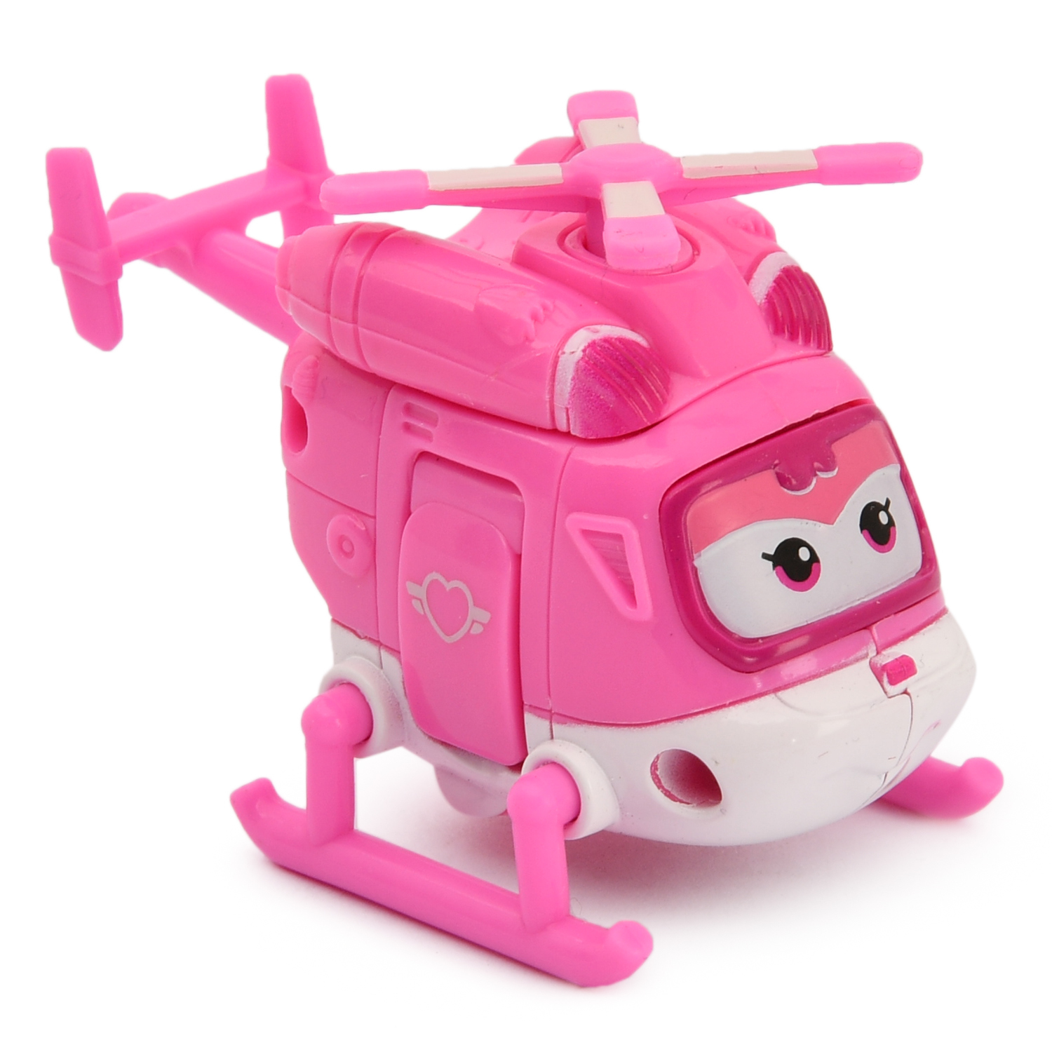 Автомобиль Super Wings Мини-трансформер Диззи розовый YW710040 - фото 1