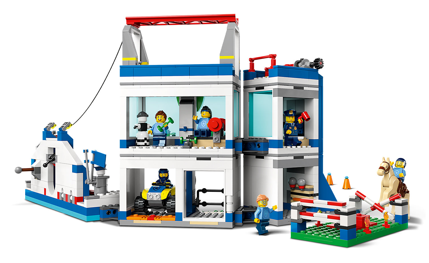 Конструктор LEGO City Police Training Academy блочный - фото 3