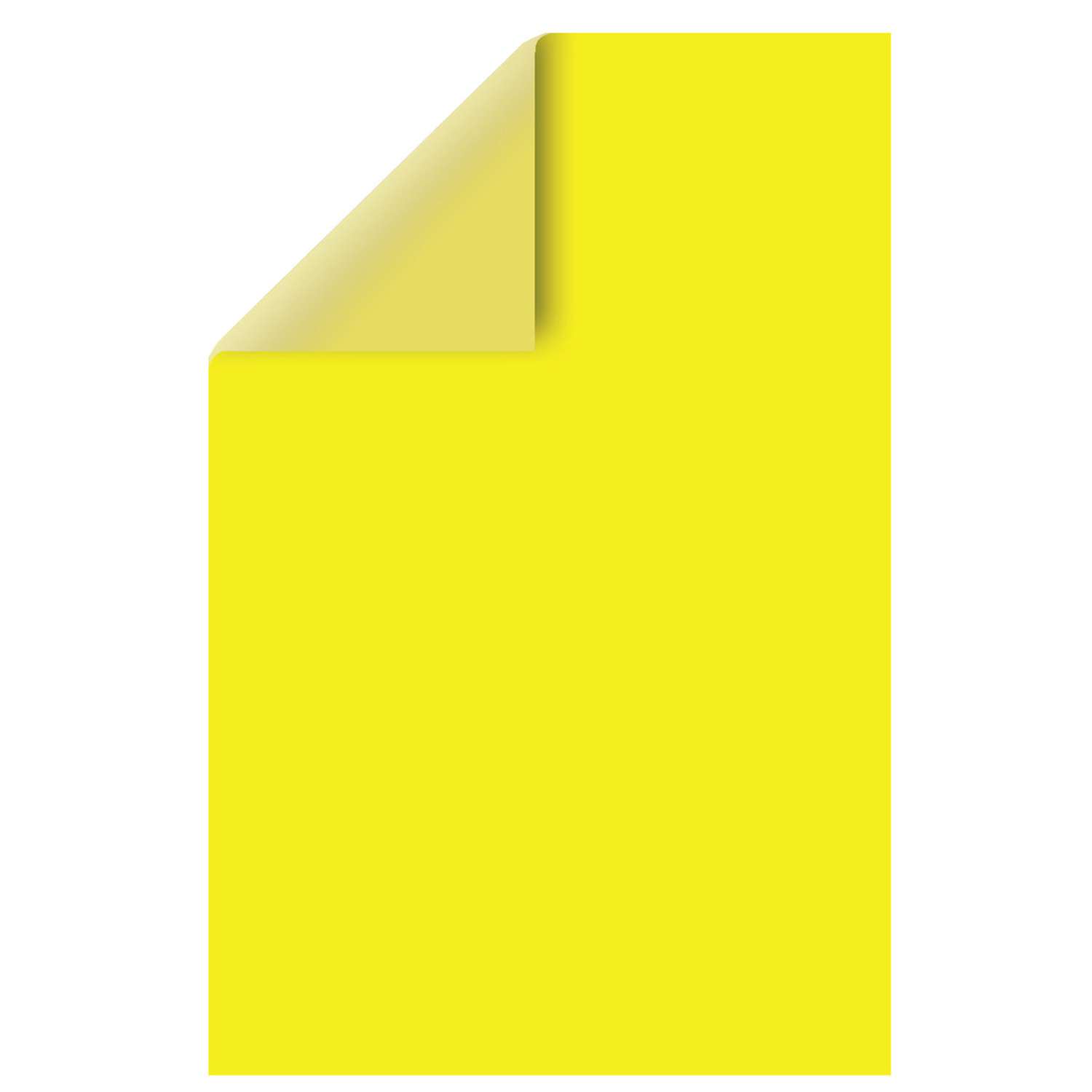 Картон цветной Brauberg А4 тонированный в массе 50 листов желтый - фото 5