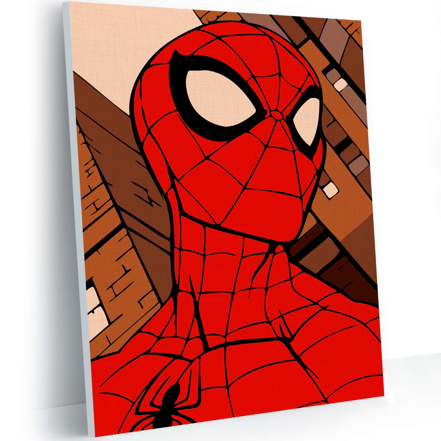 Живопись по номерам Hobby Paint на картоне 15х21 см Человек-Паук - фото 1