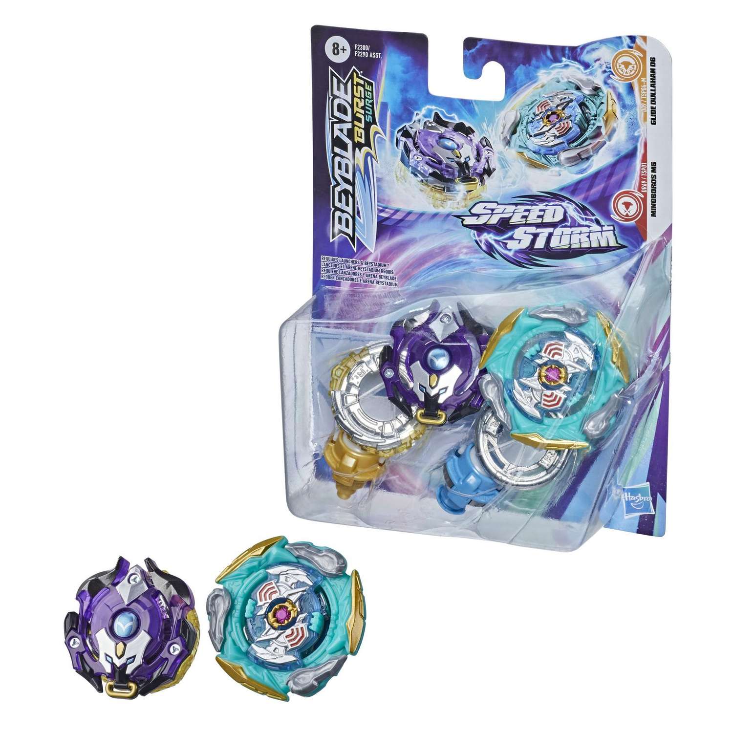 Набор игровой BeyBlade Шторм 2волчка Дуллахан и Миниборос F2300EU4 - фото 4