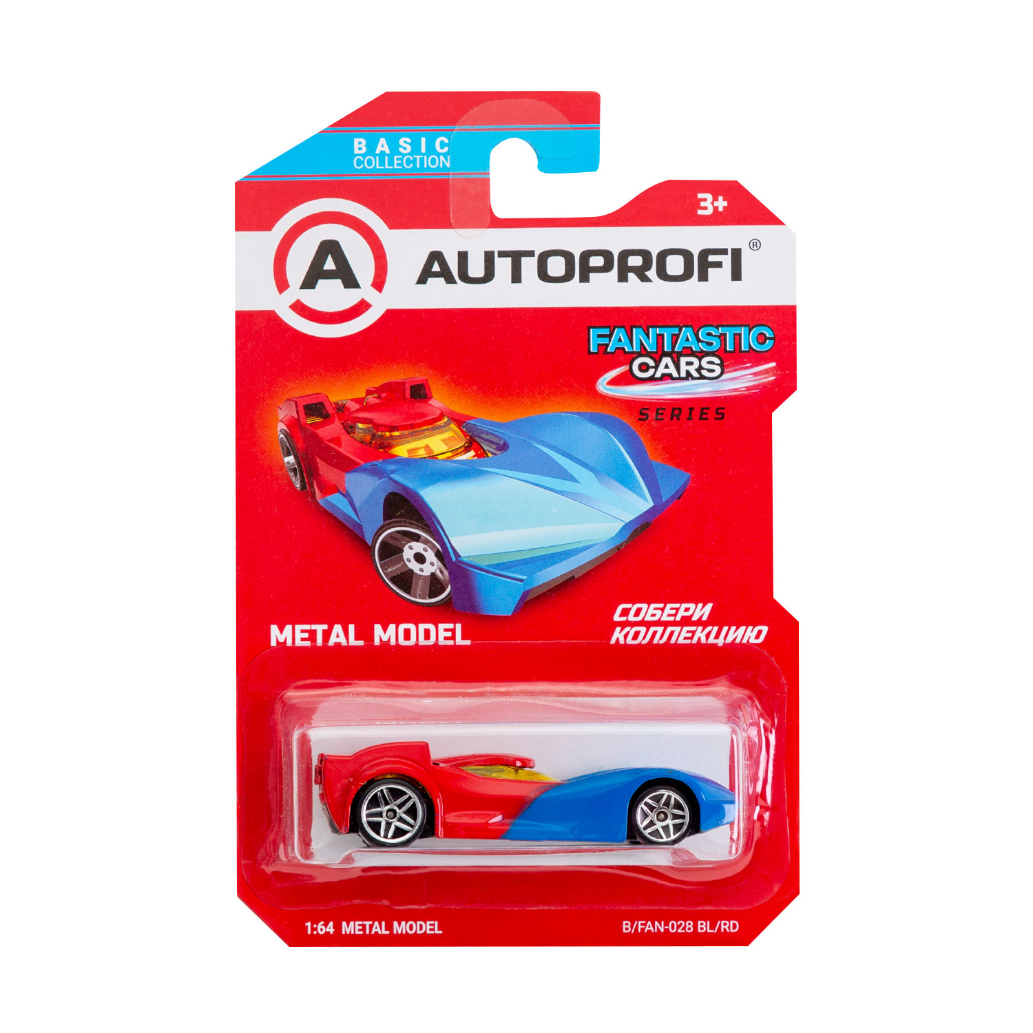 Машинка коллекционная 1:64 Autoprofi Basic серии Fantastic CAR-BASIC-01-TRU в ассортименте CAR-BASIC-01-FAN - фото 29