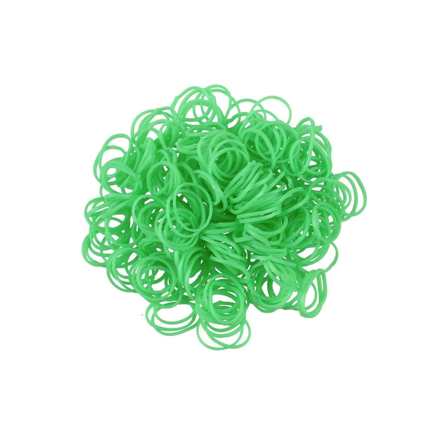 Резинки для плетения Uniglodis Цвет зеленый - фото 1