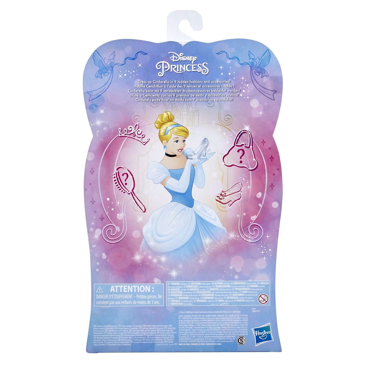 Кукла Disney Princess Hasbro Золушка в платье с кармашками F02845L0 F01585L0 - фото 3