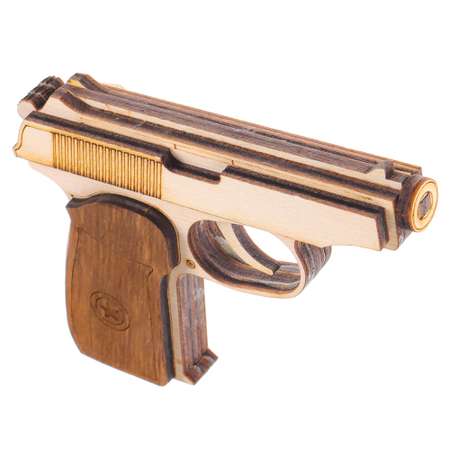 Игрушечное оружие BY Пистолет деревянный
