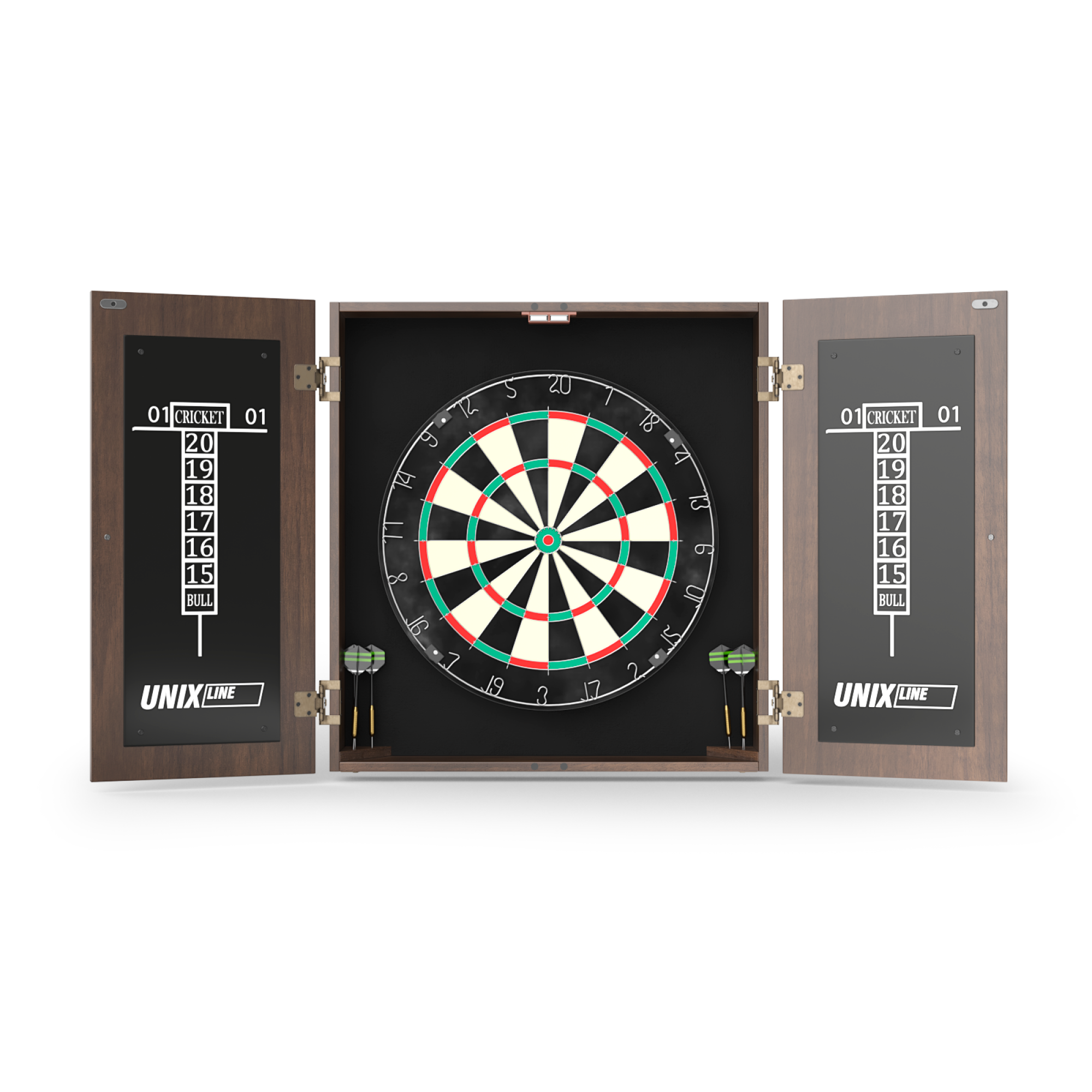 Дартс UNIX line Dartboard D-46cm Wood - фото 10