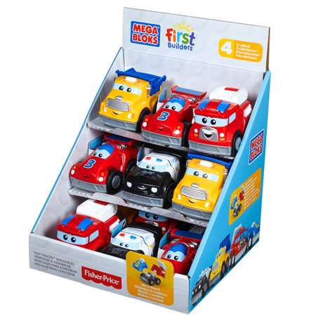 Маленькие машинки Mega Bloks в ассортименте