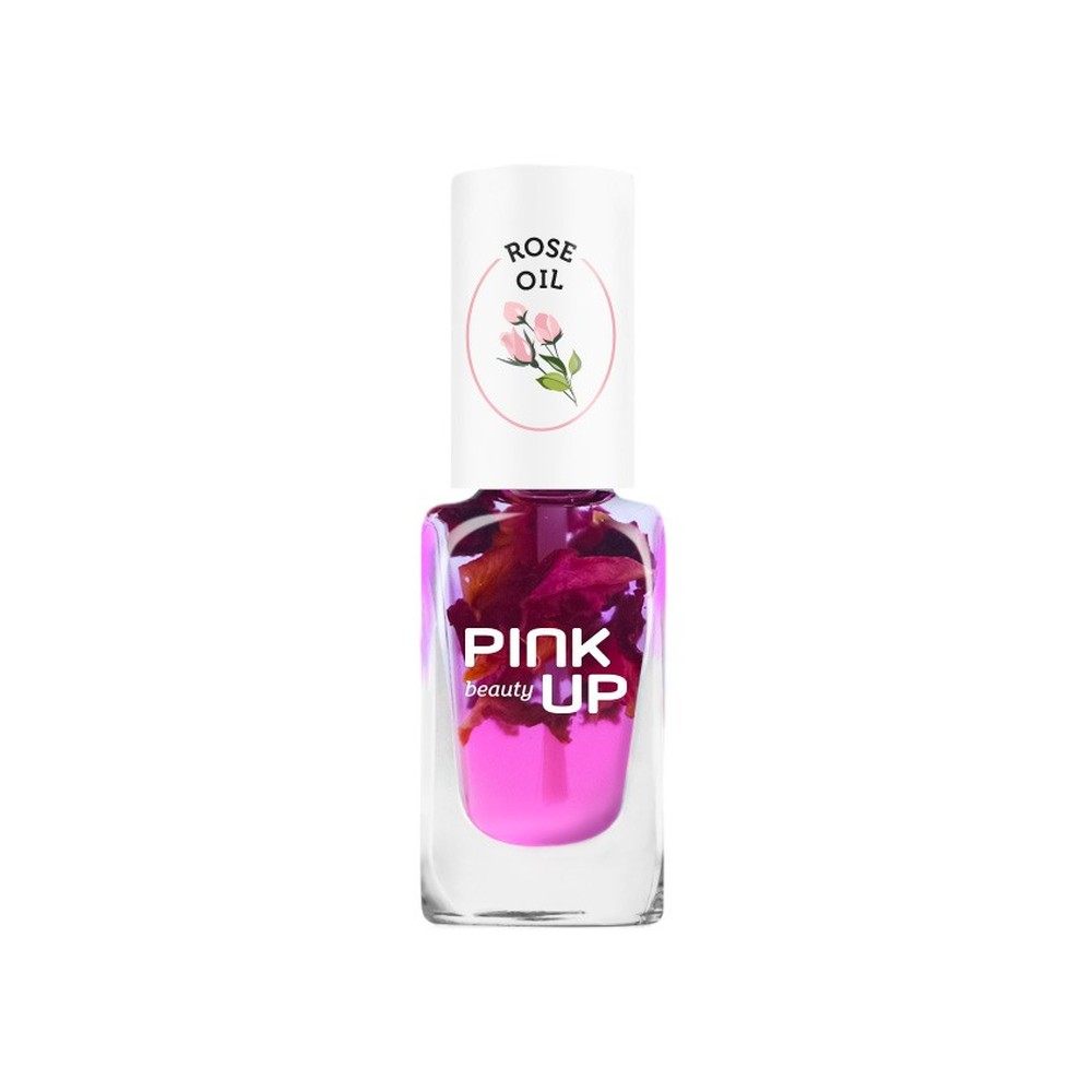 Масло для ногтей и кутикулы Pink Up rose oil 11 мл - фото 4