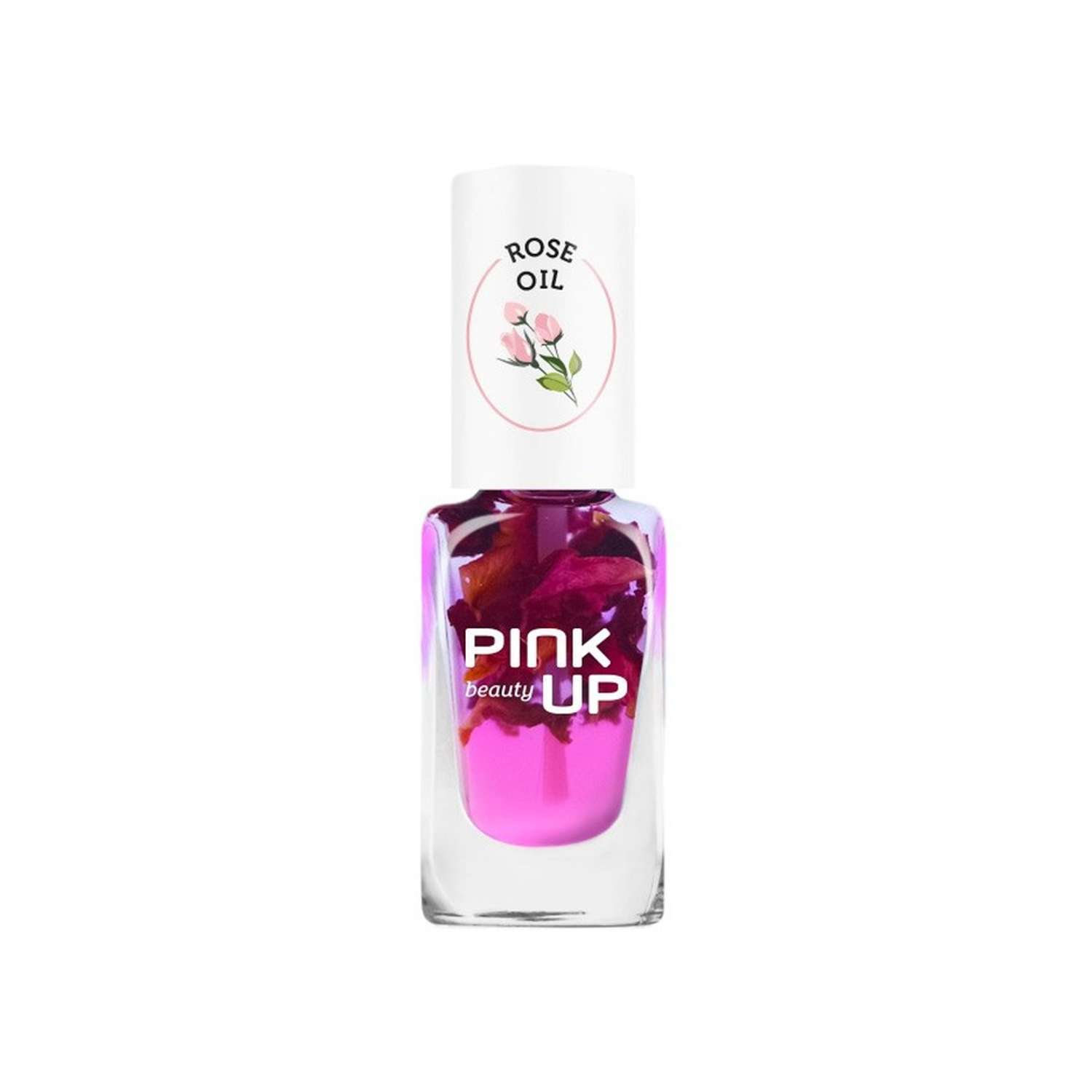 Масло для ногтей и кутикулы Pink Up rose oil 11 мл - фото 4