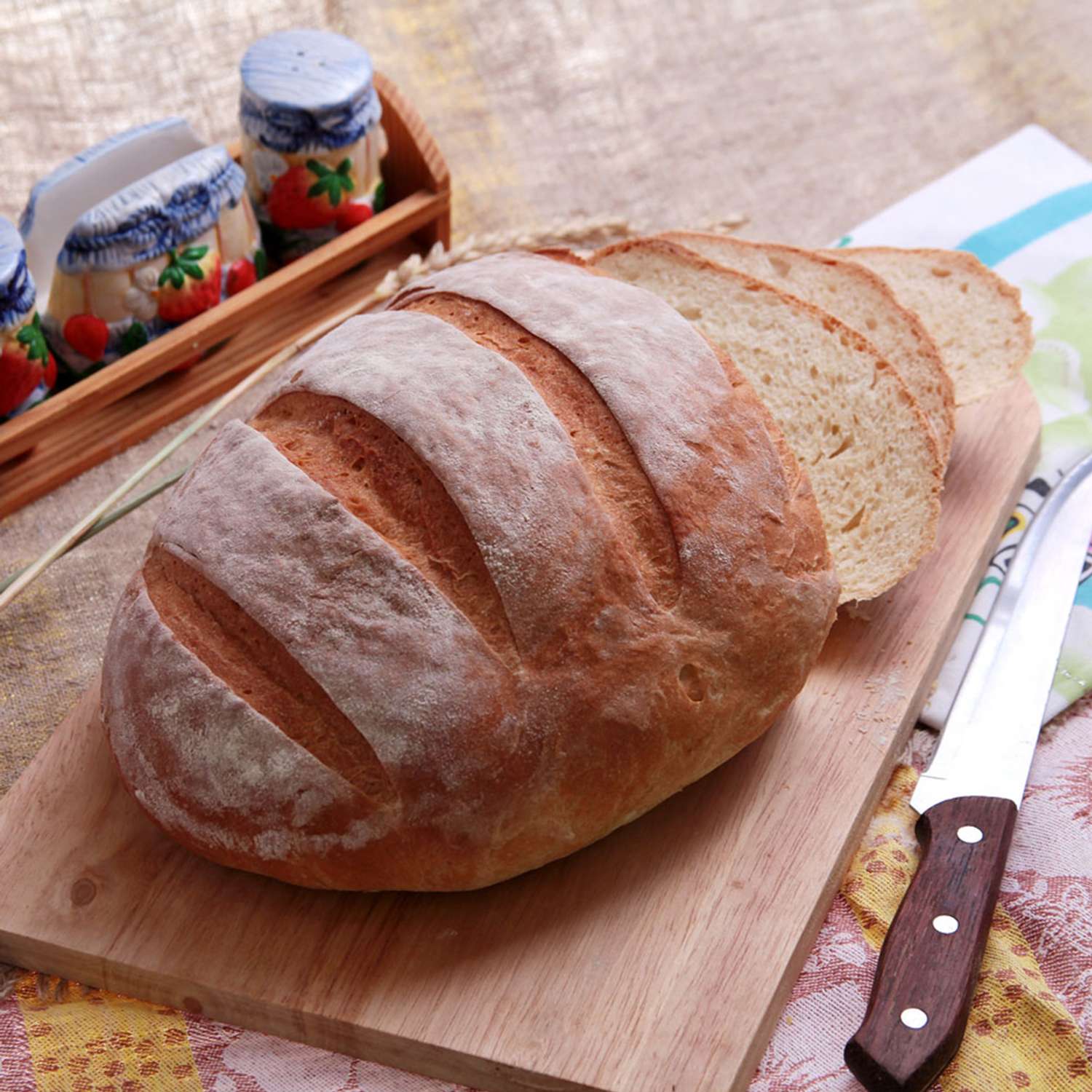 Белый хлеб по-домашнему С. Пудовъ 500 г - фото 2