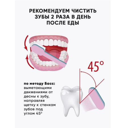 Зубная паста CORIMO профилактическая с пробиотиками для чувствительных зубов Мгновенное действие 75 г