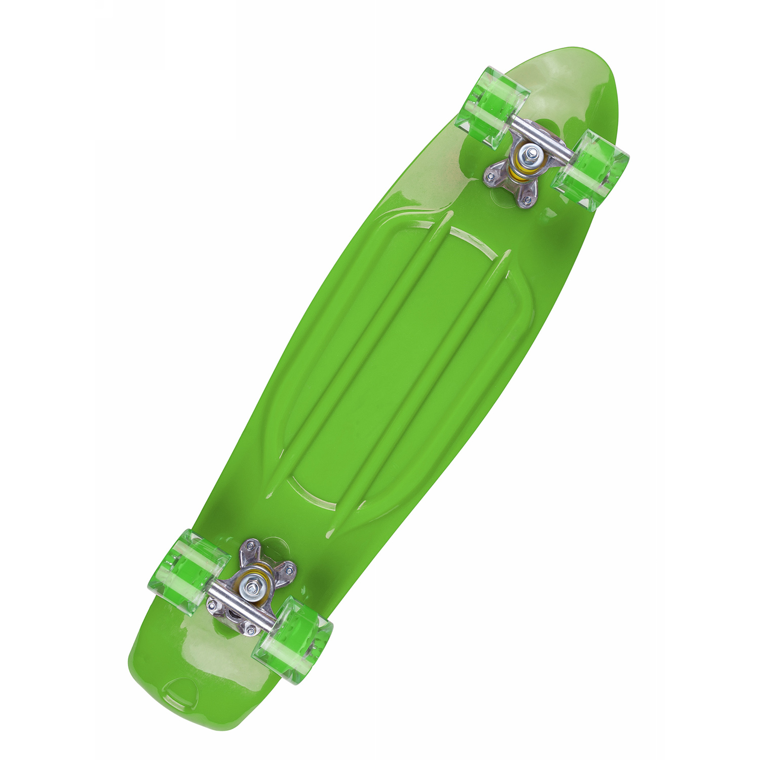 Пенни борд BABY STYLE зеленый светящиеся колеса PU 74.5 см - фото 3