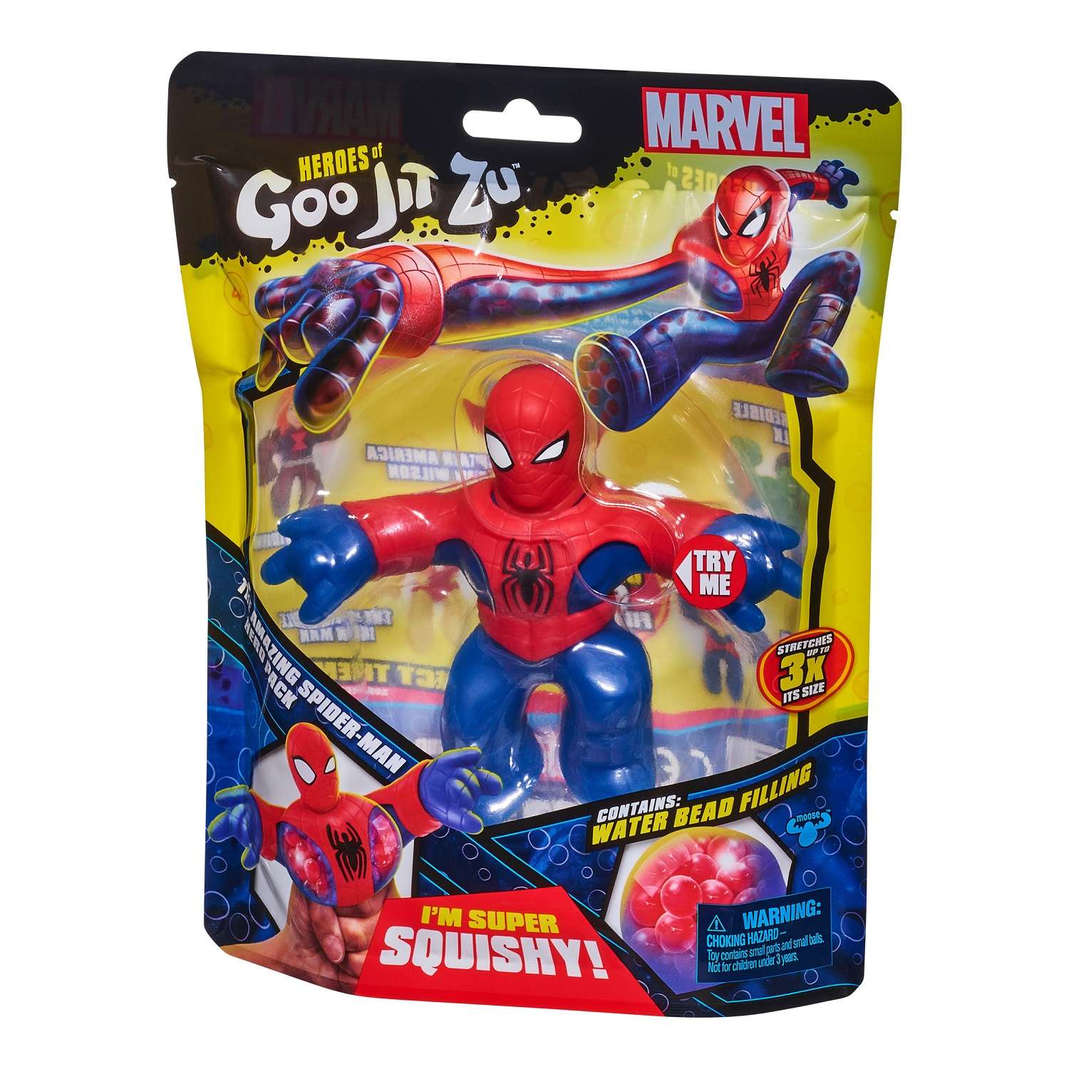 Фигурка GooJitZu Новый Человек-паук тянущаяся 40892 - фото 8