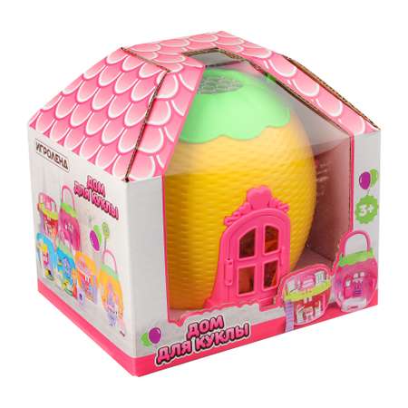 Игровой набор Игроленд  Дом для куклы в форме яблока