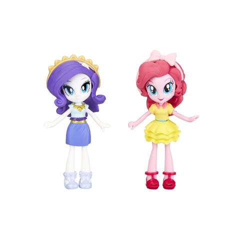 Набор игровой MLP Equestria Girls Мини-кукла Пинки Пай и Рарити E4243EU4