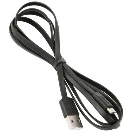 Дата-Кабель USAMS U2 USB - micro USB плоский черный