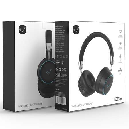 Наушники Gorsun E95 black bluetooth