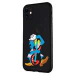 Силиконовый чехол Mcover для смартфона Apple iPhone 11 Союзмультфильм Пес и контрабас