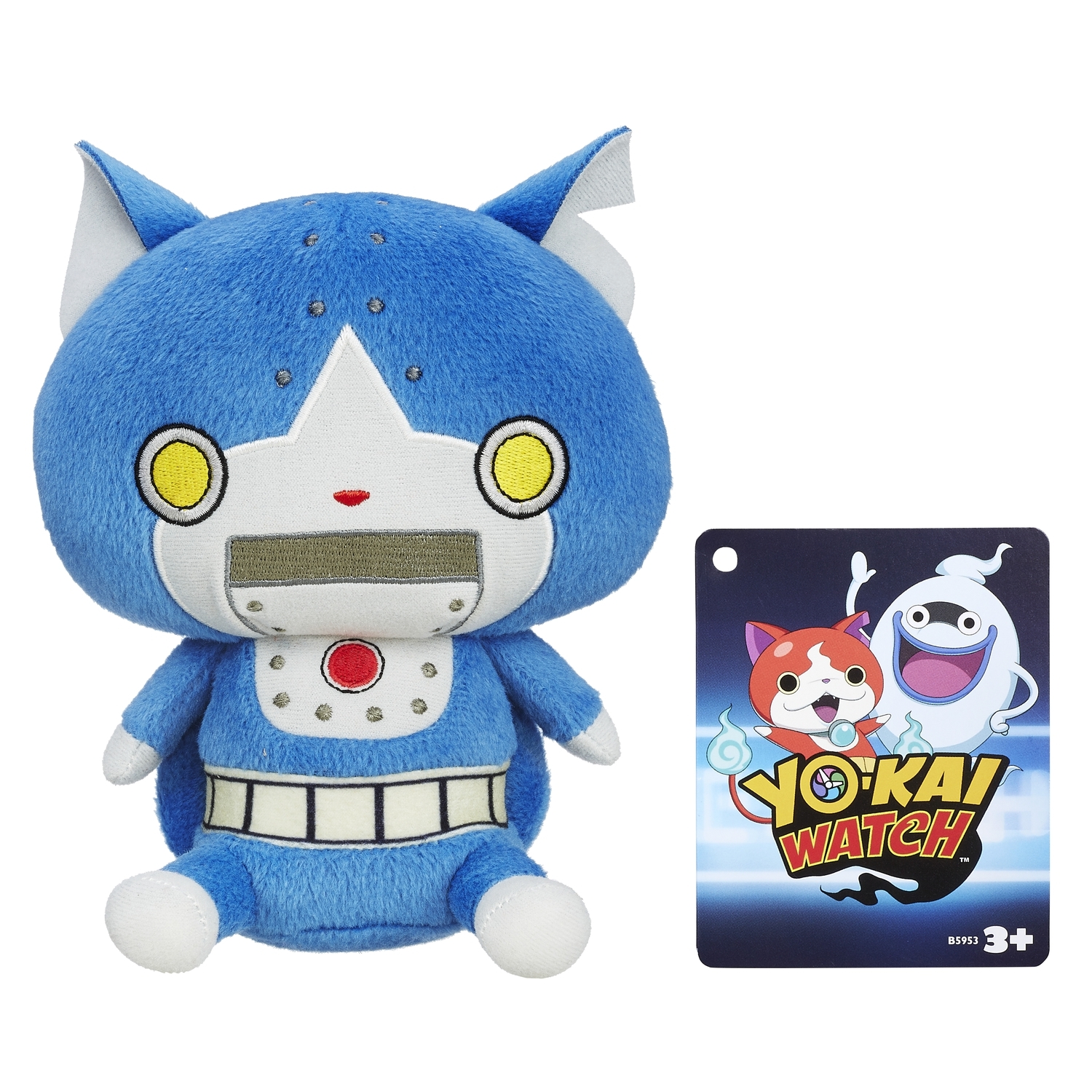 Игрушка YOKAI WATCH мягконабивная Йо-кай Вотч ROBONYAN - фото 2