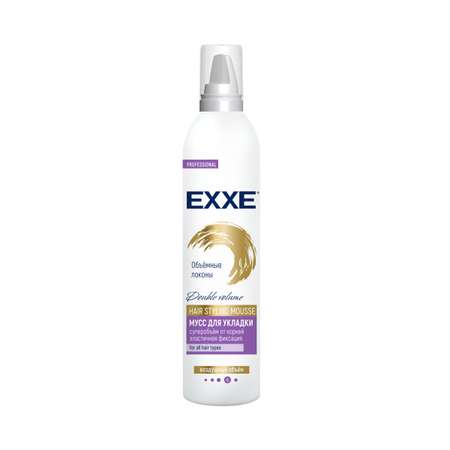 Мусс для укладки волос EXXE Объёмные локоны 250 мл