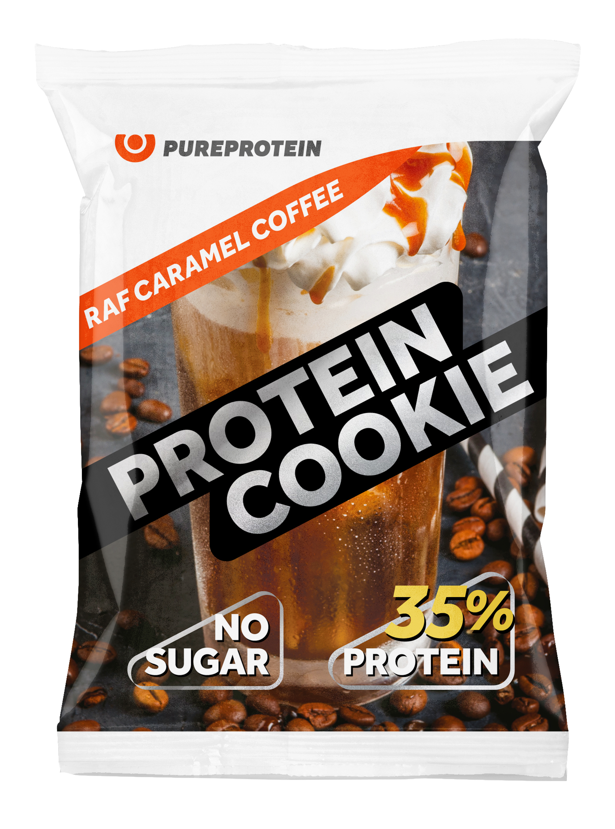 Печенье высокобелковое PUREPROTEIN Раф Карамель 14шт х 40г - фото 2