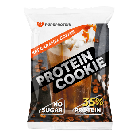 Печенье высокобелковое PUREPROTEIN Раф Карамель 14шт х 40г