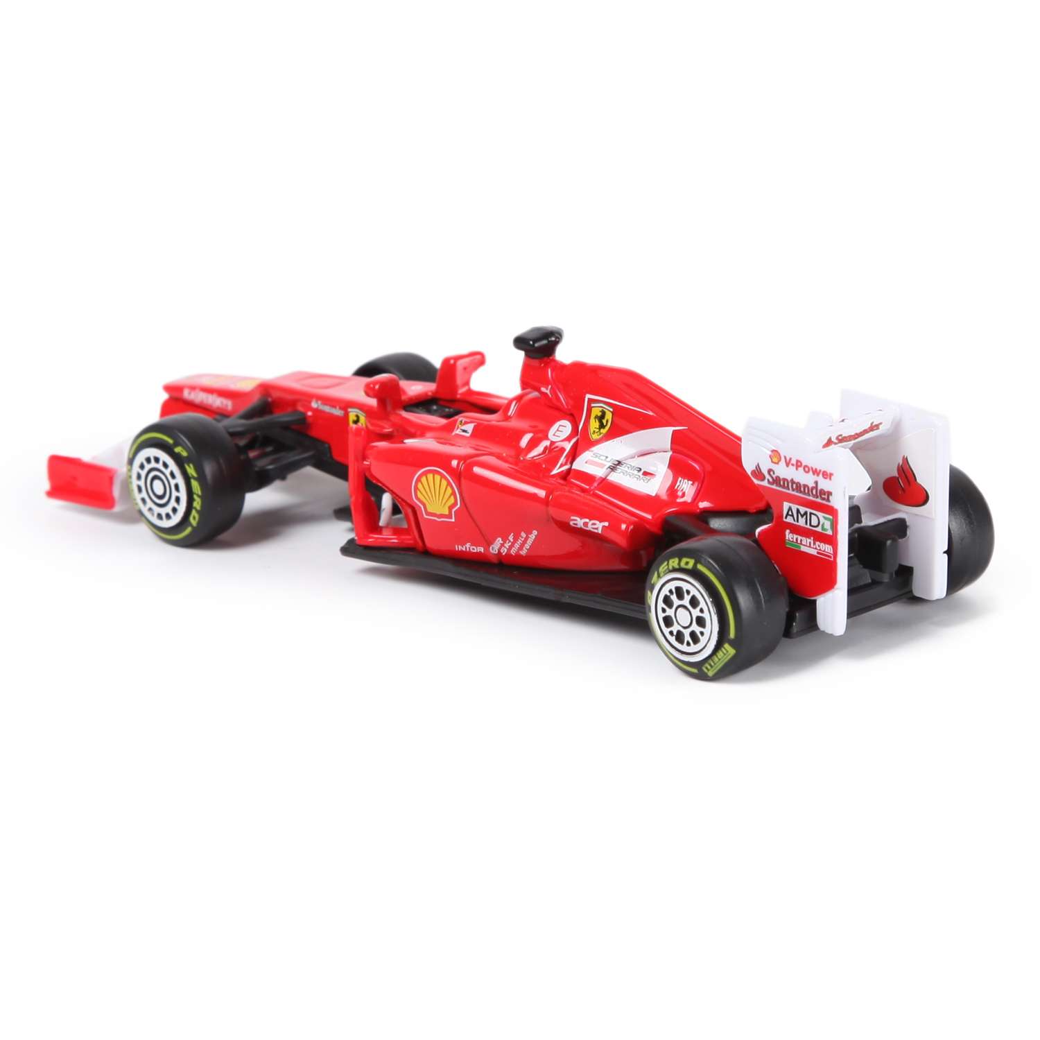 Машина BBurago 1:43 Ferrari Racing F2012 18-31135W 18-31135W - фото 3