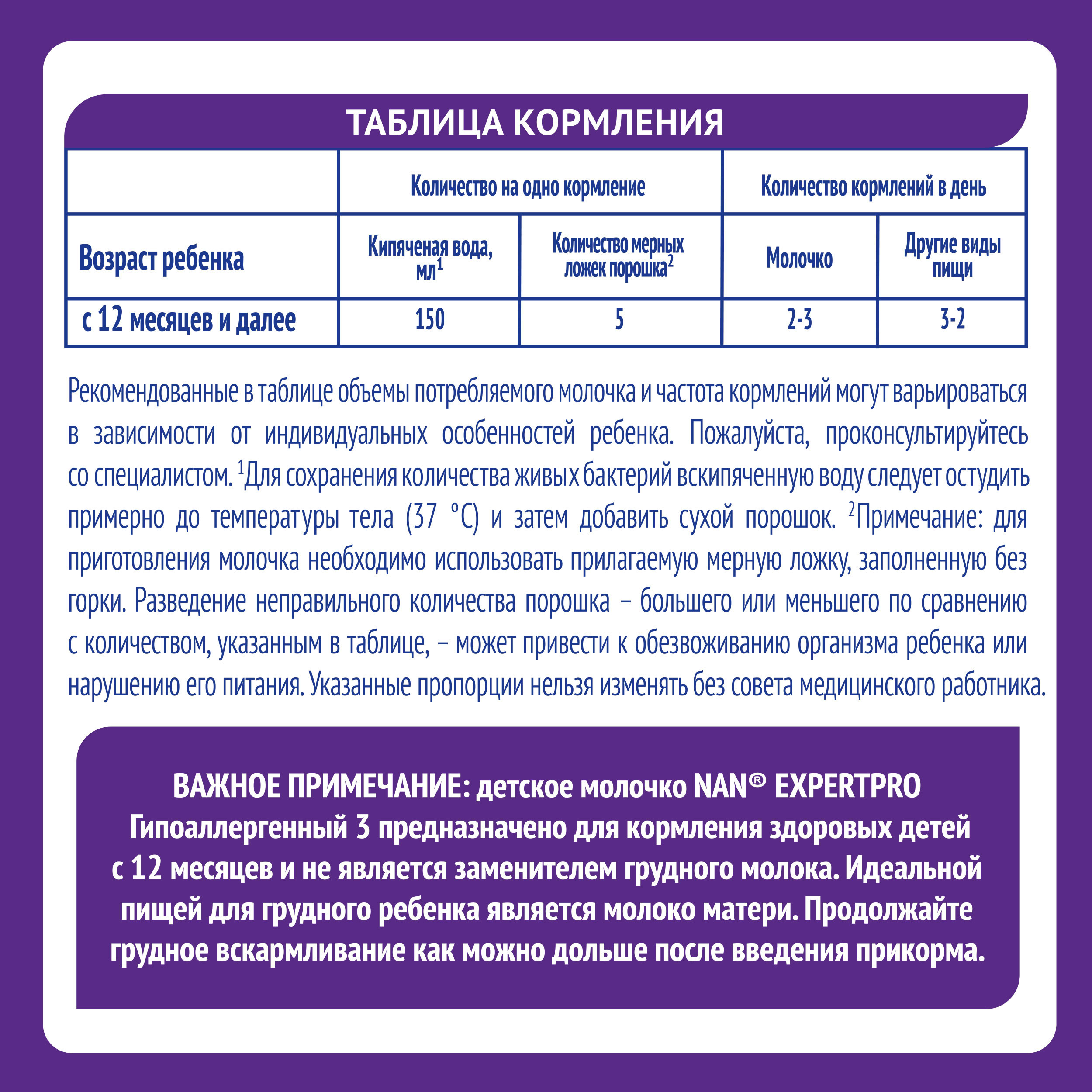 Смесь NAN 3 гипоаллергенный 400 г с 12 мес купить по цене 889 ₽ в  интернет-магазине Детский мир